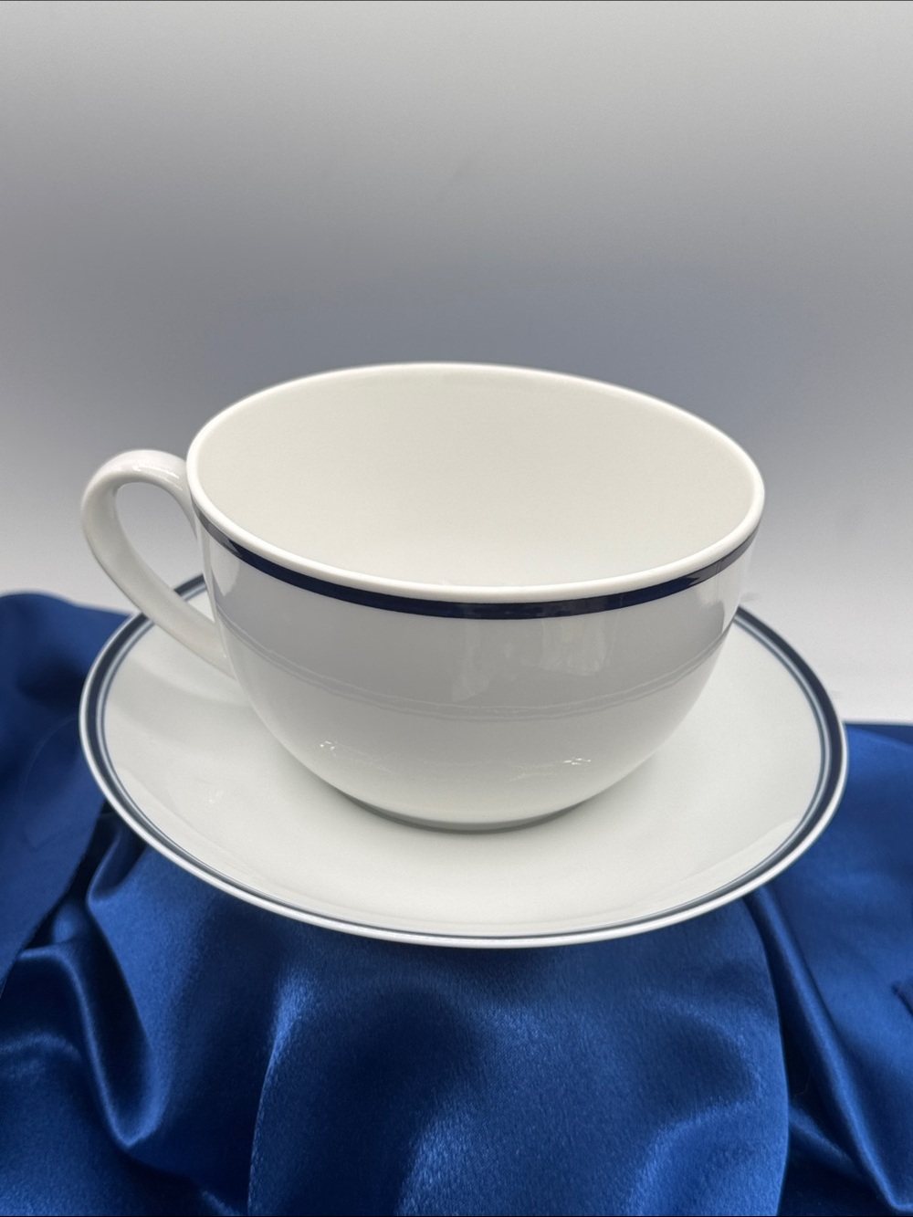 Jumbo Dansk Bistro Coffee Cup and Saucer Set